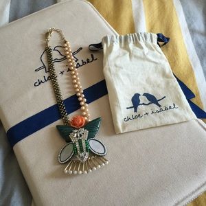 C+I La Belle Rose Collage Necklace