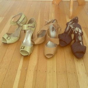 Strapy Heels BUNDLE, 3 pairs