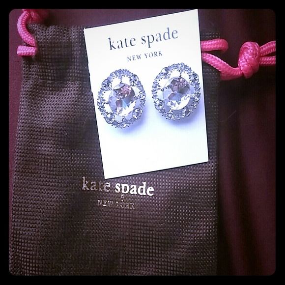 Brand new kate spade earrings never worn
