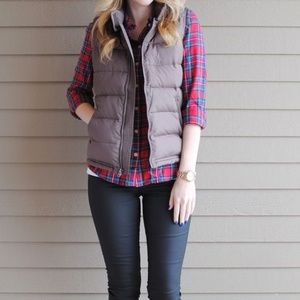 Gap Gray puffer Excursion Vest