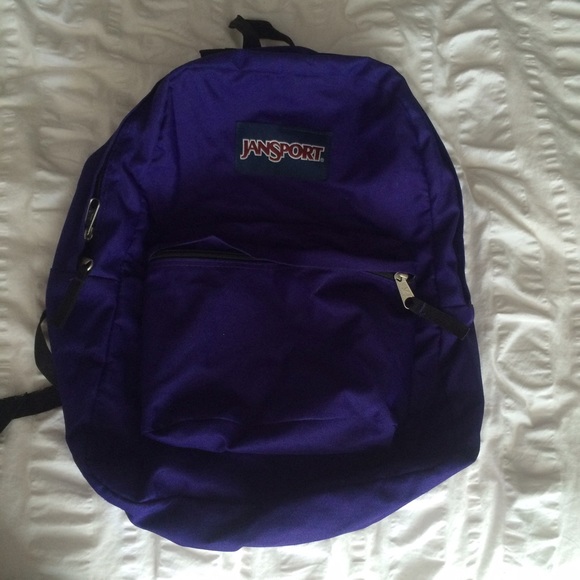 Purple Jansport Backpack