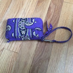 Purple Vera Bradley wallet