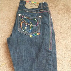 Coogi denim shorts
