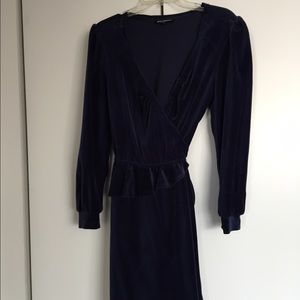 Betsy Johnson velour dress