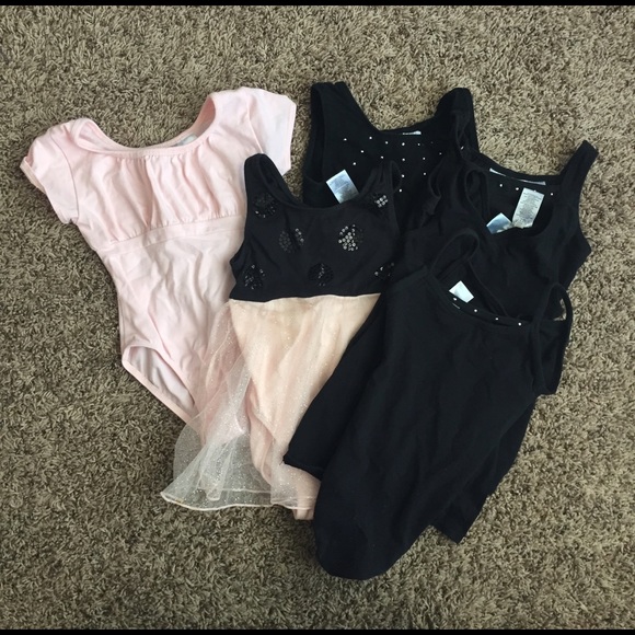 Girls dance leotards