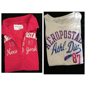 Aeropostale Polo & Tee Bundle Combo