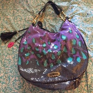 Sequined Betsey Johnson Tote