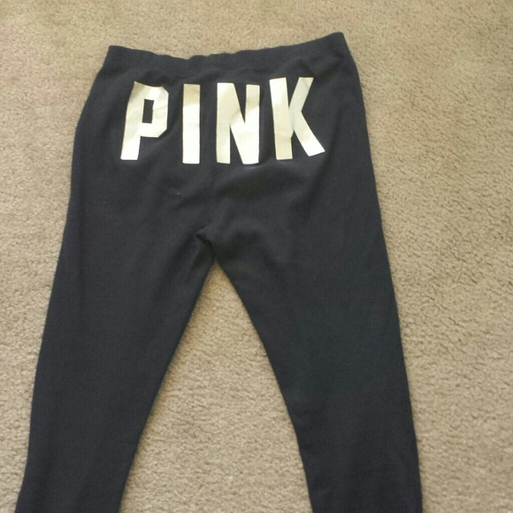 VS PINK thermal type long skinny leggings