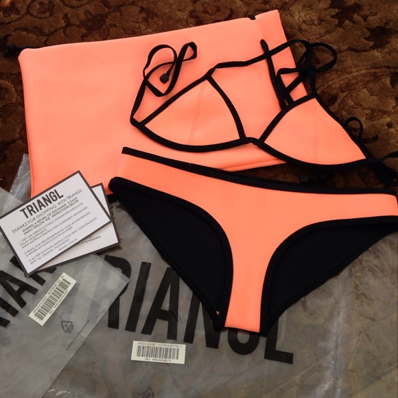 Authentic TRIANGL SWIM SUIT in Arizona sunset!