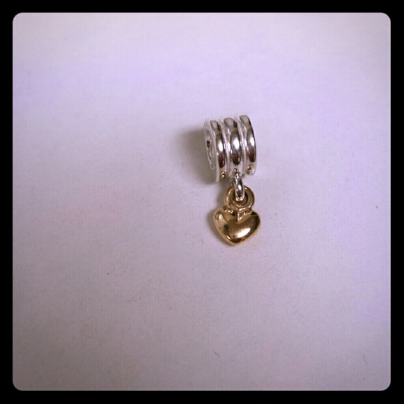 Authentic Gold & Silver Pandora Charm