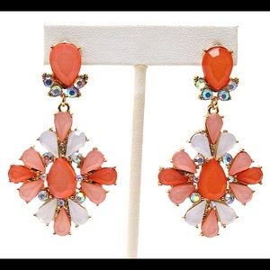 Coral Drop earrings