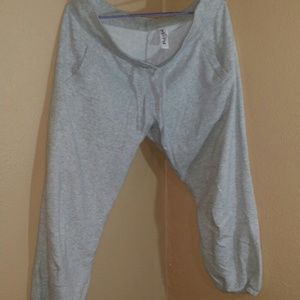 Victoria Secret Plush comfy sweat capris
