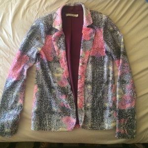 Chloe K Sequin Blazer - Size Small