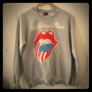 Distressed The Rolling Stones Sweater