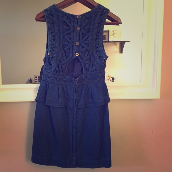 Free people denim dress
