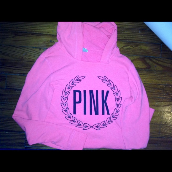 Pink vs hoodie size x small