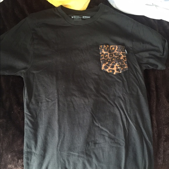 Vans Tops - Vans Cheetah Pocket Tee