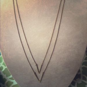 🚫sold🚫Brandy Melville double chains necklace