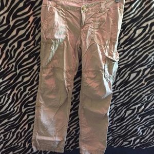 Kaki cargo pants