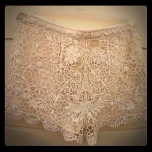 🚫sold🚫Brandy rare crochet high waisted shorts
