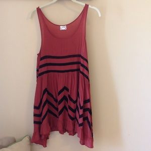 Free People Voila and Lace Slip Dress