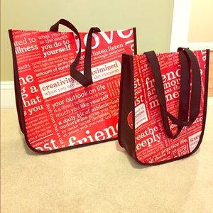 2 lulu lemon bags: small and large