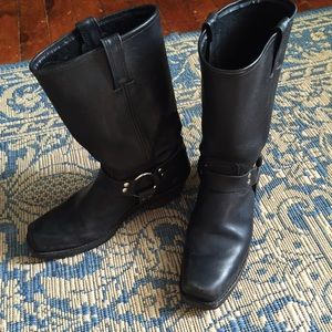 Frye Black Harness Boots | Size 11