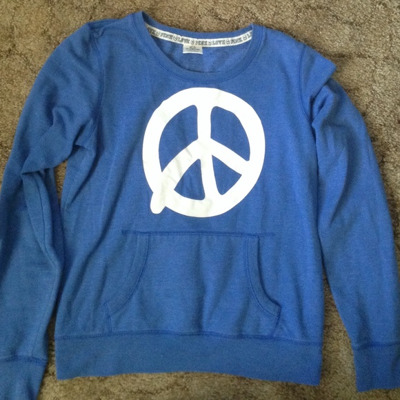 ***SOLD*** Vs pink sweat shirt size medium