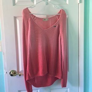 Pink ombré sweater
