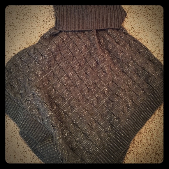 Grey Poncho