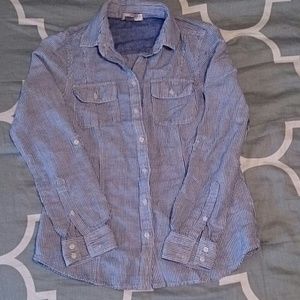 SOLD!! Striped button up