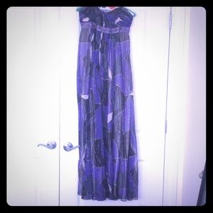 BCBG size 8 floor length dress