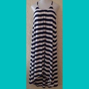 Striped Maxi Dress | Medium