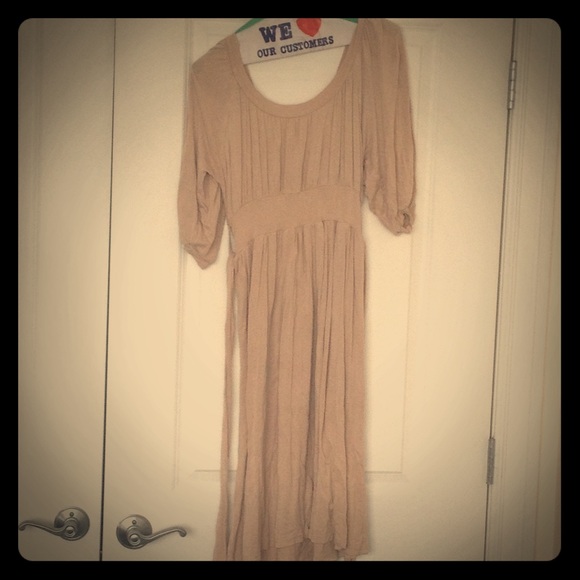 Size Medium Beige Dress