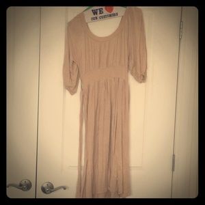 Size Medium Beige Dress