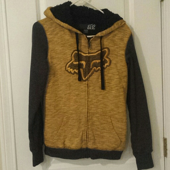 Fox Fleece lined hoodie