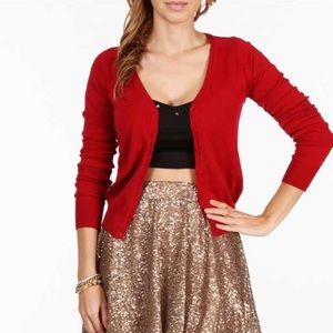 Red Cardigan