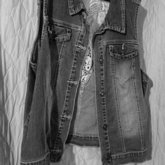 Denim vest