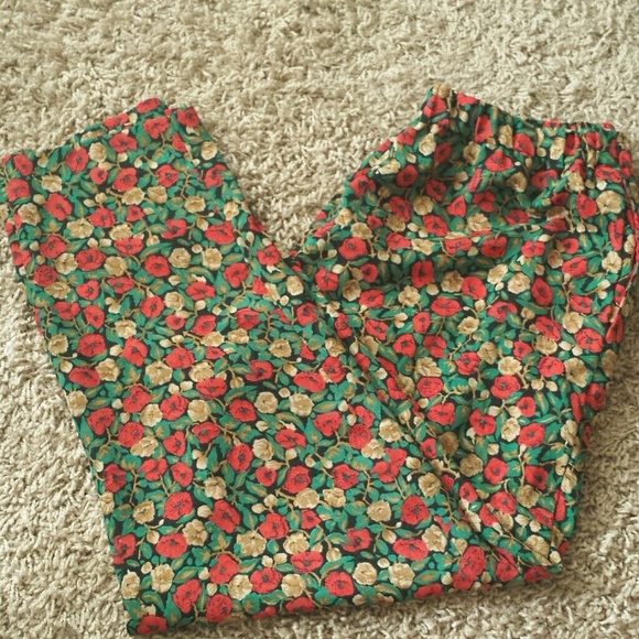 Floral Pants
