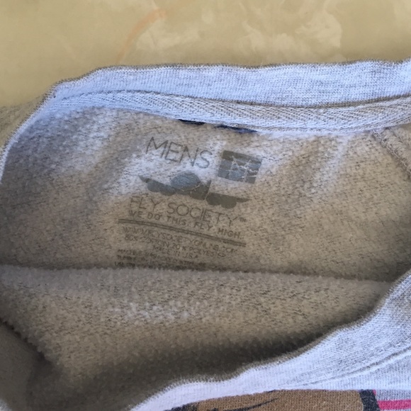 Long sleeve fly society crew neck - Picture 2 of 3