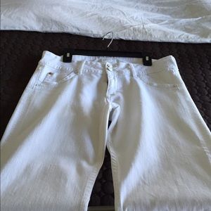 Hudson White Jeans