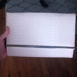 Light pink clutch/cross body