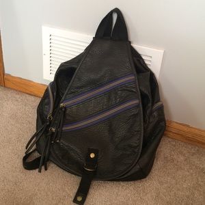 Faux Leather backpack