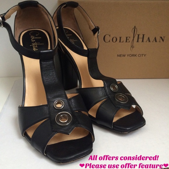 Cole Haan Air Bianca T-Strap Sandal 6 1/2