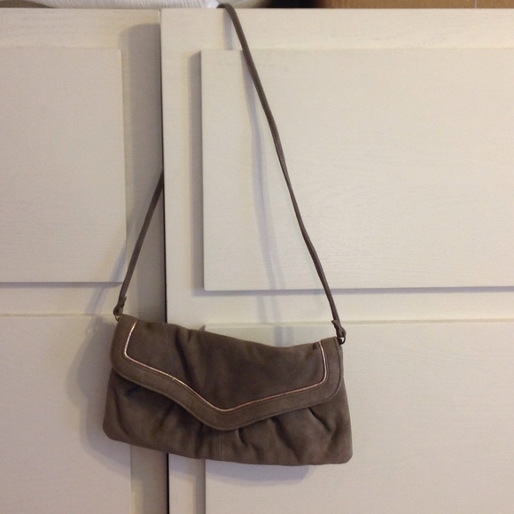 Sessùn suede clutch