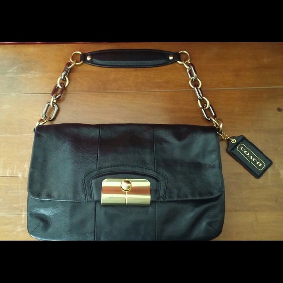 SOLD Authentic Coach Kristin Leather Shoulder Bag
