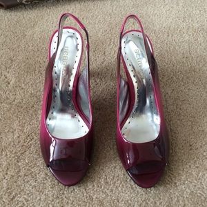 Pink Ombré High Heeled Pump Heels