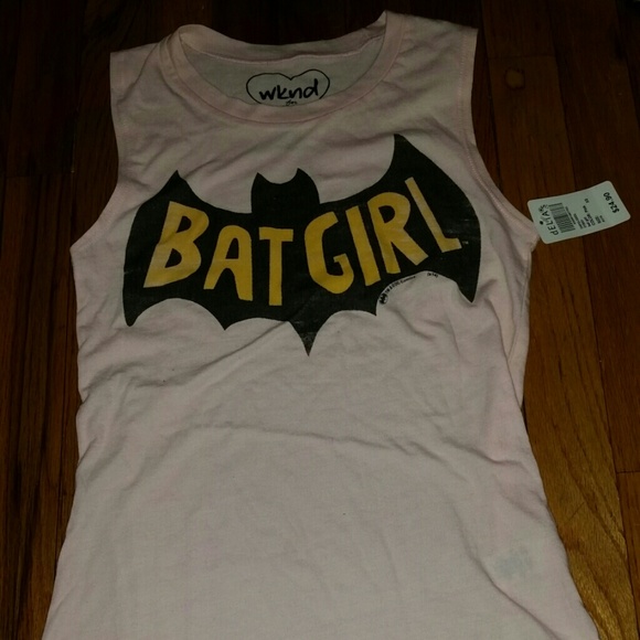 DeLiAs  Tops - Wknd for DeLiAs Pink BATGIRL Tank Top XS - NWT