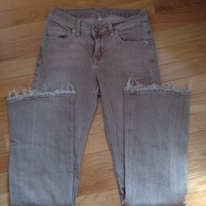 Really cool designer jeans.