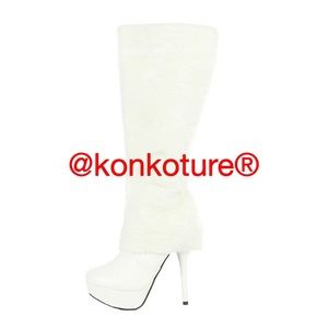 Beautiful white boot